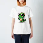 アークのサングラス恐竜ピース Regular Fit T-Shirt