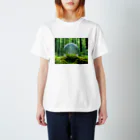 metao dzn【メタヲデザイン】の森に浮かぶ立体005 スタンダードTシャツ