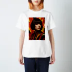 Decor&LuxuryVenusのCute Girl of Fashion Stars Regular Fit T-Shirt