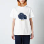 iso_Illustの光る夜空の星座・双子座 スタンダードTシャツ