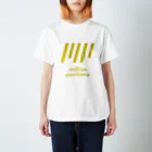 MillionPavilionsRecordsのMPRロゴ（イエロー） スタンダードTシャツ