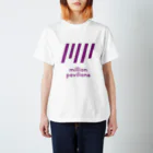 MillionPavilionsRecordsのMPRロゴ（パープル） スタンダードTシャツ