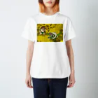 半紙半生の風神雷神図DINOSAUR スタンダードTシャツ