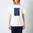 BUNNY-ONLINEのBUNNY-ART No.07 アメコミヴィンテージ Regular Fit T-Shirt