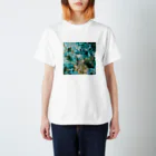 みよりのMr. Blue Sky / 絵画 / 印象派 / 創作 スタンダードTシャツ