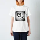 雨月-ugetu-の肉球love Regular Fit T-Shirt