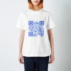 usabit.のぐっず屋さんの社長のtwitterQRコード スタンダードTシャツ