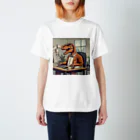 kenshopの働く恐竜 Regular Fit T-Shirt