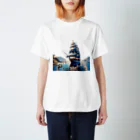 GIVEYOUWELLのpirate shipsⅢ スタンダードTシャツ