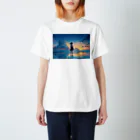 卯月なのかのCrystal Journey　〜美麗で神聖、どこか厳かな結晶の旅〜　No.2「氷面鏡」 Regular Fit T-Shirt