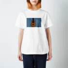 4strings factoryのUkulele Fretboard Regular Fit T-Shirt