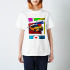 お餅のアメコミ風 Regular Fit T-Shirt