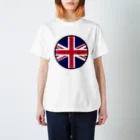 おもしろいTシャツ屋さんのイギリス England United Kingdom Great Britain スタンダードTシャツ