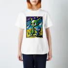 Paonのズーの可愛い宇宙人 スタンダードTシャツ