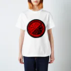 Ａ’ｚｗｏｒｋＳのTRIBALCROSS REVERSE RED&BLK Regular Fit T-Shirt