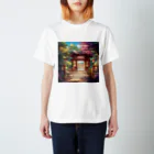 jampackの【風景】寺院 Regular Fit T-Shirt