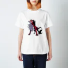 SCL_UMA_Crew_ProjectのデジタルUMA：ジェヴォーダンの獣 Beast of gevaudan スタンダードTシャツ