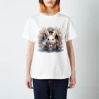 はなうさまほのうさぎと時計｡.:*･ﾟ Regular Fit T-Shirt