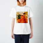 Pure-Heart-Communicationのオレンジ系の花 Regular Fit T-Shirt