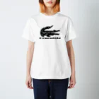 ファンシーTシャツ屋のトライバルクロコダイル スタンダードTシャツ