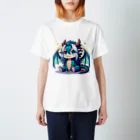 可愛らしいドラゴンのイラストグッズ店の可愛らしいドラゴンマスコット Regular Fit T-Shirt