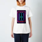 Association Against Mirroring SelfiesのAbstract_Neonsign03 Regular Fit T-Shirt