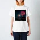 あかいはちの花火 Regular Fit T-Shirt