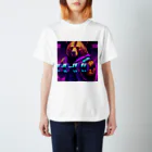 white-Stoneのフィットネスベア スタンダードTシャツ