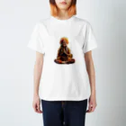 Chi3のアジアの女神の祈り Regular Fit T-Shirt