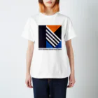 MFSFの"M" Orange and blue. スタンダードTシャツ