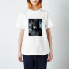 ZZRR12の月夜の守り手 - 狼の守護神 Regular Fit T-Shirt