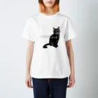 保護猫しじみのキリッ　保護猫しじみ Regular Fit T-Shirt