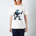 MEGROOVEのロボット64 スタンダードTシャツ