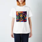 colorful-Nのカラフルなトラ スタンダードTシャツ