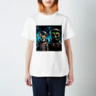 チワワンSHOPのチワワと宇宙人4 Regular Fit T-Shirt