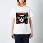 DezamaLandの戦闘猫 Regular Fit T-Shirt