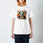 redpanda_pandaのお誕生日パンダ Regular Fit T-Shirt