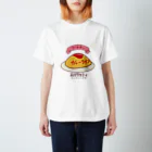 うまいもの食べたい。の情報量の多いオムライス スタンダードTシャツ