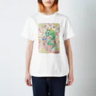 Akariya Manamiのペンギン＆龍 Regular Fit T-Shirt