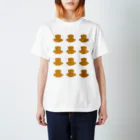 Les Anges Cookie （レザンジュクッキー）のテディベア土偶 Regular Fit T-Shirt