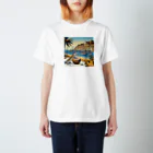 Ramennnのレオパ旅気分 Regular Fit T-Shirt