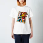 Fuji-Low-BのFlower Regular Fit T-Shirt