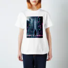 OFFICE雅鮨SUZURI-SHOPのcyberpunk Regular Fit T-Shirt