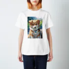 niwaのたれ耳の犬 Regular Fit T-Shirt