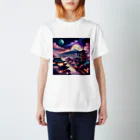 WifebearのJapan Galaxy Regular Fit T-Shirt