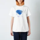 BonamiのLight it up Blue「すずちゃんの青い寝癖」ライトカラー Regular Fit T-Shirt