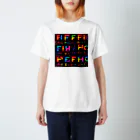 Happy　Rainbow　Flagのレインボーフラッグ スタンダードTシャツ