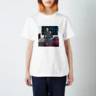 Kim BurtonのDon’t leave me alone  Regular Fit T-Shirt