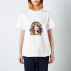 moanaの水彩画　花冠の少女 Regular Fit T-Shirt