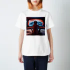 PARCY SHOPのバムドットと近未来 Regular Fit T-Shirt